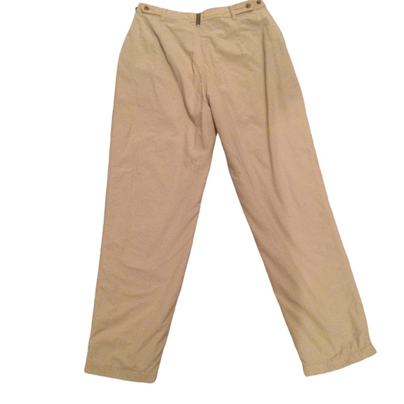 Royal Robbins Tan Nylon Fleece Lined Hiking Pants Size 8 - Picture 3 of 13
